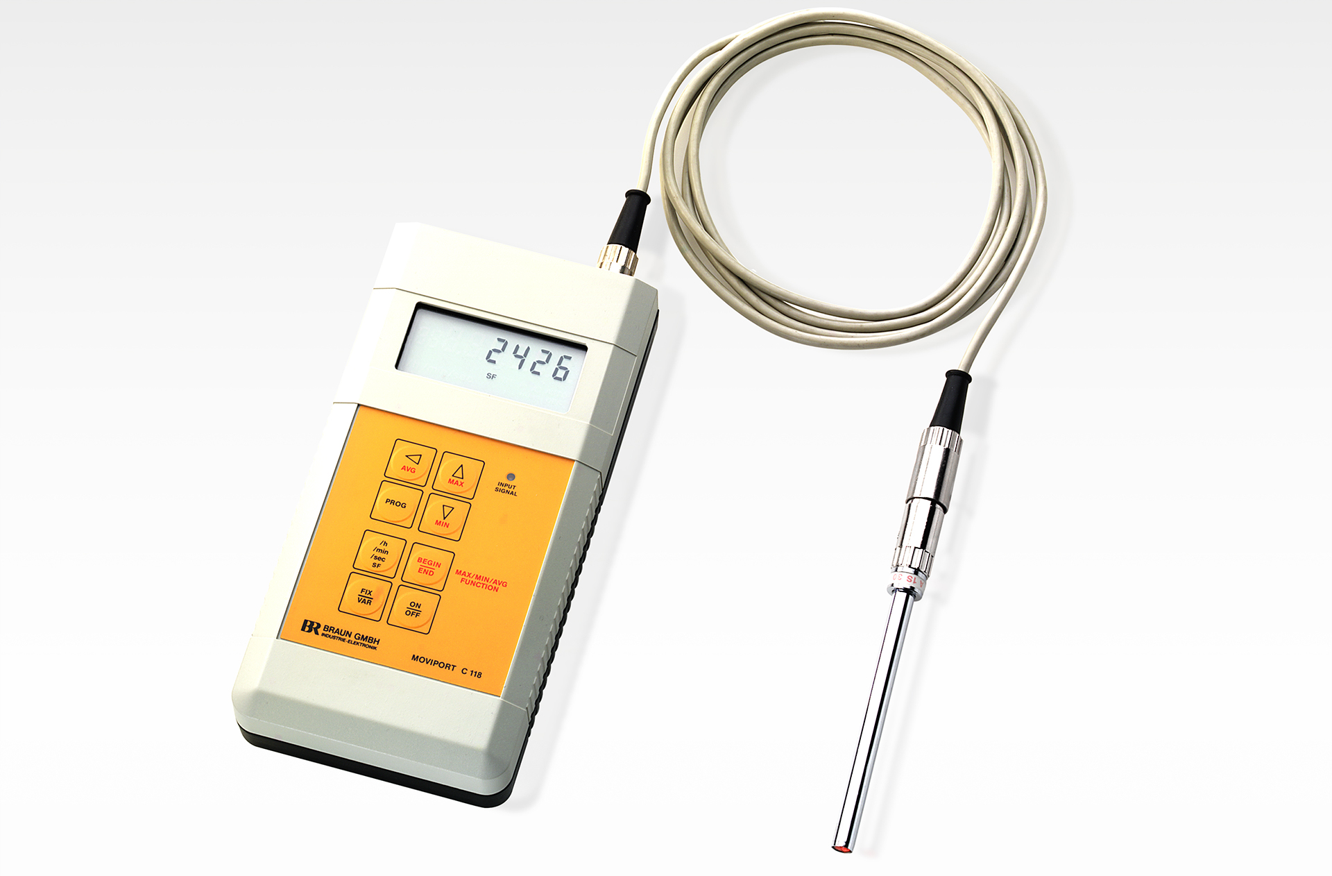 C118 Portable Tachometers, Handheld Tachometer